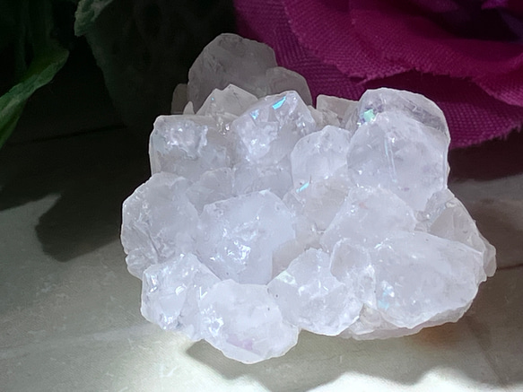 神の至福の光 ✨　アナンダライト　水晶　レインボークォーツ　原石　クラスター 人気・おすすめ｜使いやすい・旅行におすすめ 品質保証 全国発送 在庫限り