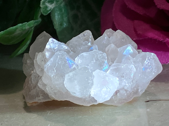神の至福の光 ✨　アナンダライト　水晶　レインボークォーツ　原石　クラスター 人気・おすすめ｜使いやすい・旅行におすすめ 品質保証 全国発送 在庫限り