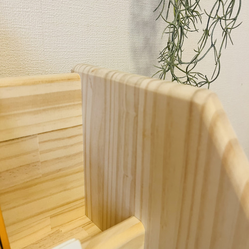絵本棚 ブックシェルフ 本棚 無垢材家具 パイン材 本棚・絵本棚