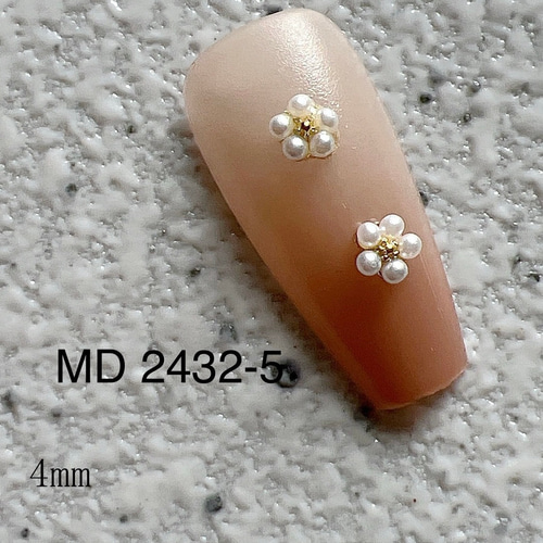 10個) 花ネイルパーツ MD2432 1-10 DIYパーツ ネイル用品専門 通販
