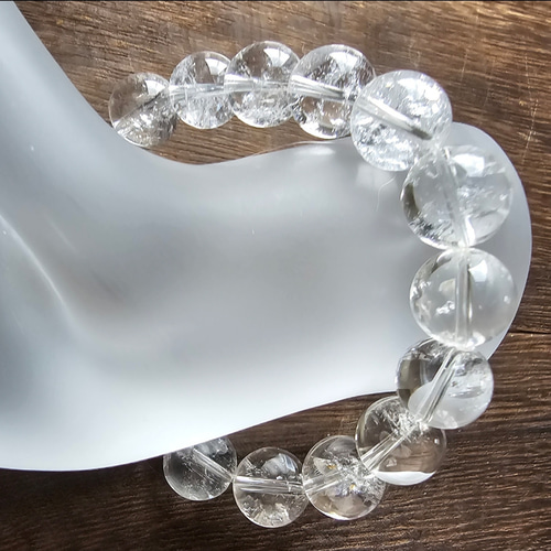 アンナプルナ水晶 ヒマラヤ産12㎜ブレスレット 超レアストーン アンナプルナ水晶 ヒマラヤ産12㎜ブレスレット 超レアストーン