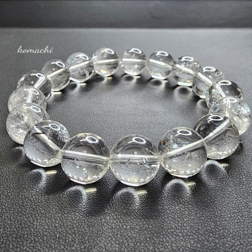 アンナプルナ水晶 ヒマラヤ産12㎜ブレスレット 超レアストーン アンナプルナ水晶 ヒマラヤ産12㎜ブレスレット 超レアストーン