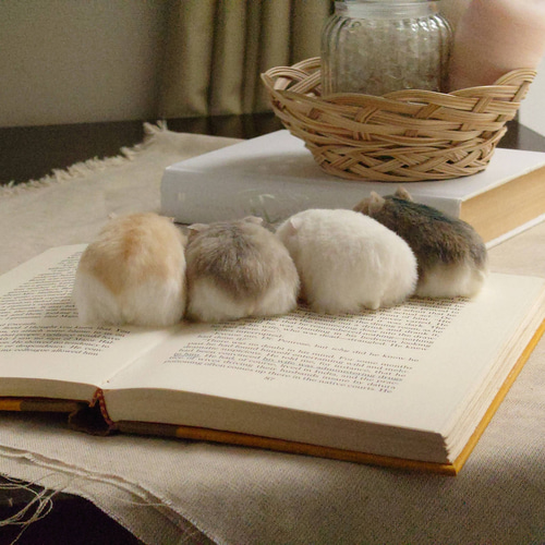 ハムスターのぬいぐるみ《セミオーダー可》 ぬいぐるみ Hamster