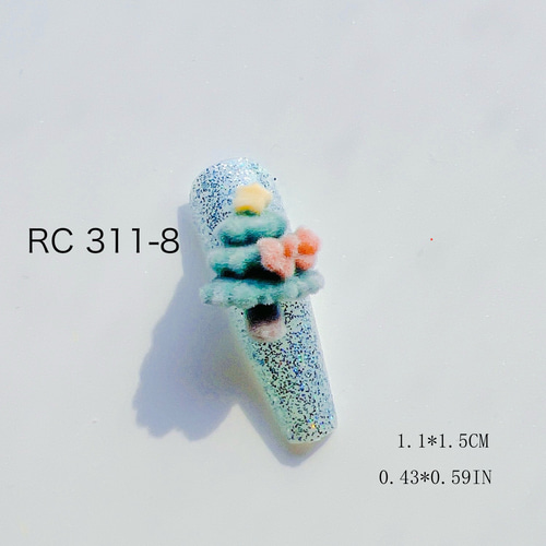 Amazon | DUOLEIMI ネイルパーツ クリスマス パーツ 100pcs