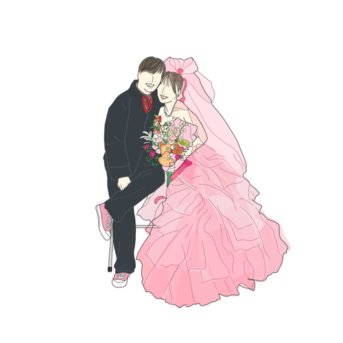 イラストオーダー//似顔絵//アイコン//おしゃれ//かわいい イラストオーダー//似顔絵//アイコン//おしゃれ//かわいい