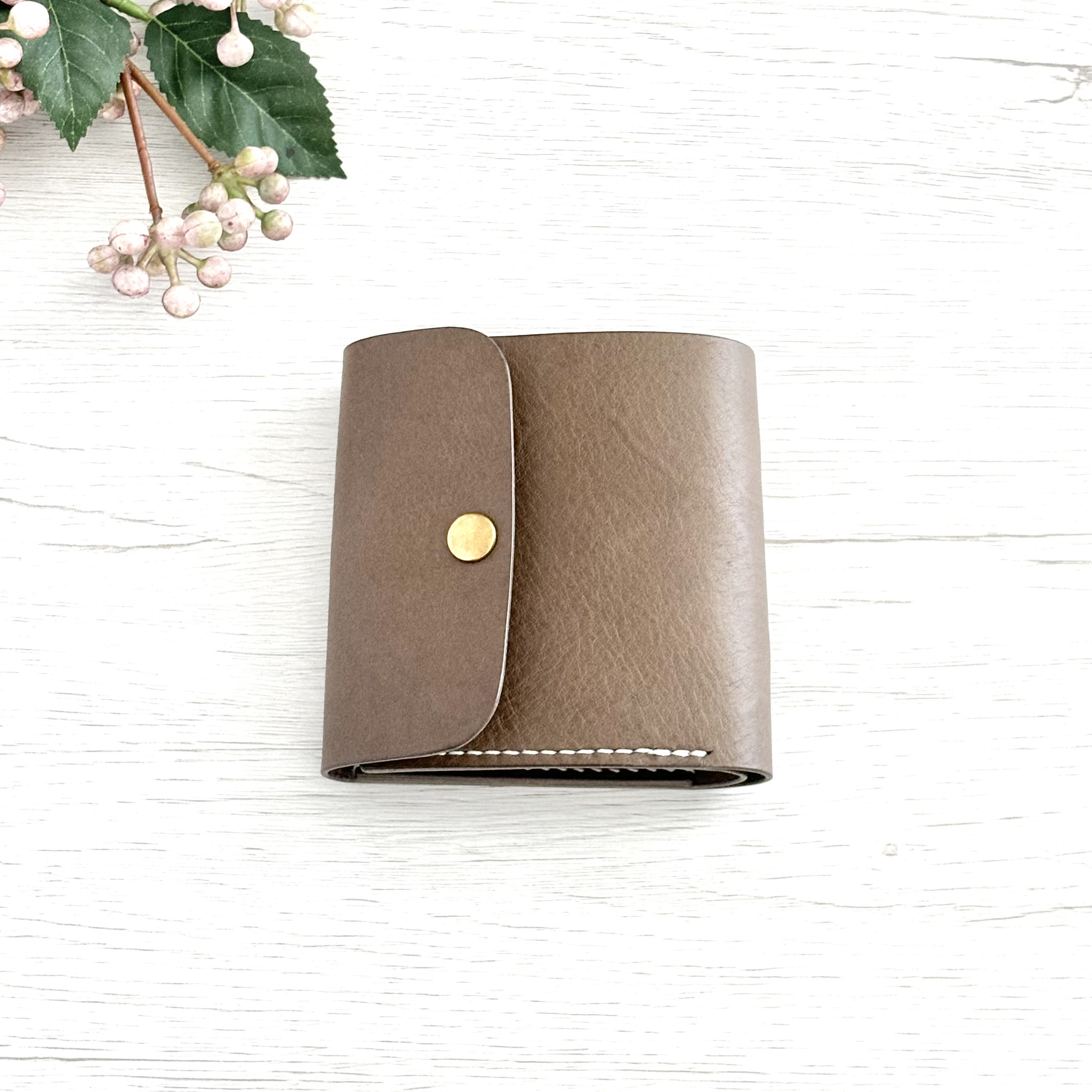 イタリアンレザーウォレットA　トープ（在庫品） 10,650円