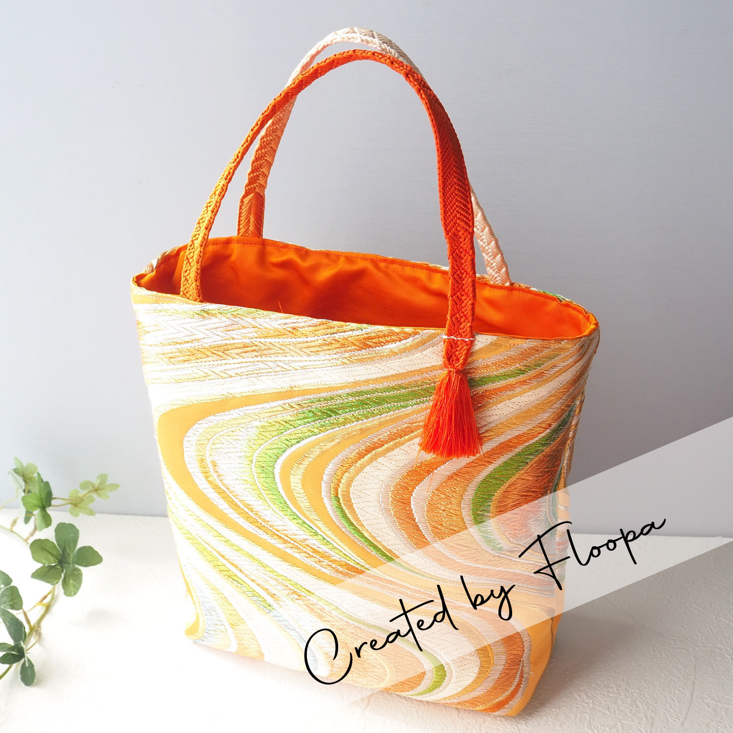ハンドメイド リメイク 帯締め 【オーダー品】着物 ショルダーバッグ 帯 西陣
