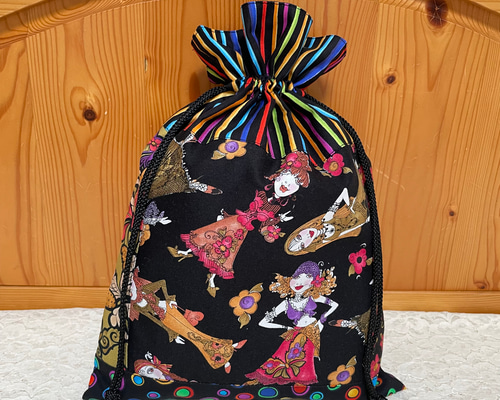 リクエスト＊ロラライハリス♡ベビーピンクベルベット巾着バッグ♡など