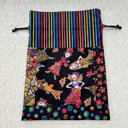 ロラライハリス 巾着＊ジプシー 巾着袋 YUKI 通販 18128344｜Creema