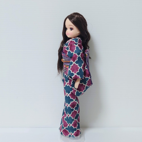KI0002】リカちゃん 着物（モロッカン柄） その他人形 Cattleya