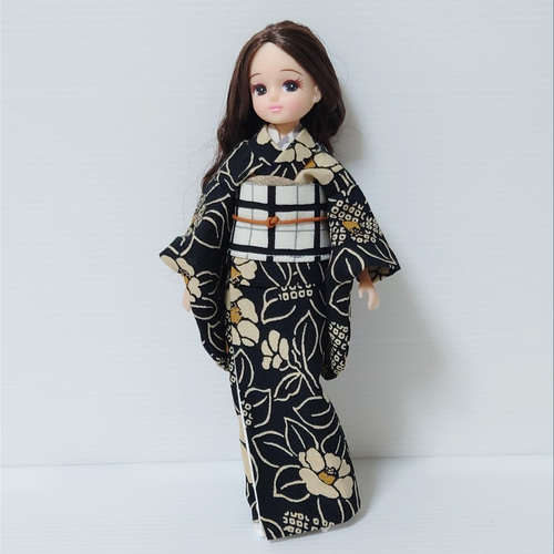 リカちゃん 髪飾り 和装 着物 浴衣 つまみ細工 ドール 花 その他