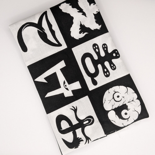 切り化け文字手ぬぐい ハンカチ・手ぬぐい 田中良平 通販 18128528