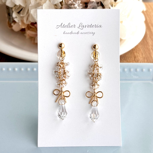 ‼️Swarovski‼️スワロフスキー リボンモチーフ ロングピアス 楽天市場】スワロフスキー ライフロング ボウ ピアス リボン