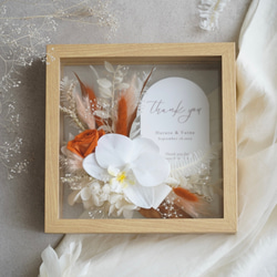 ●ウェディングブーケ　アマランサス　チューリップ　胡蝶蘭　造花　アンスリウム 胡蝶蘭♡チューリップ♡スズランのウェディングブーケ