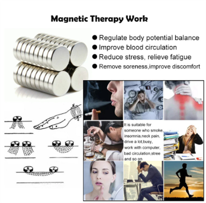 リング 指輪 純銅磁気ブレスレット   エネルギーマグネット付き 磁気ブレスレット ストレス解消   減量SSP150