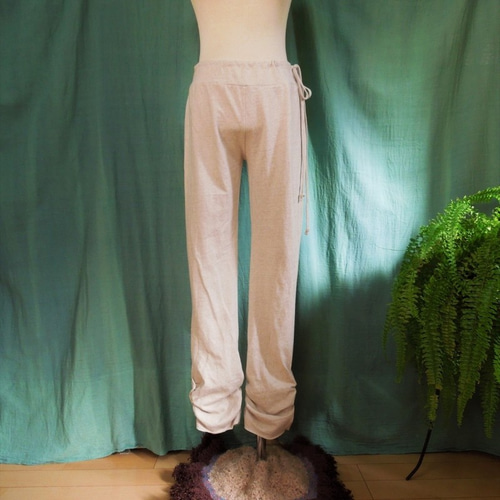 asana ヘンプコットン ヨガパンツ・きなり【パヤカ オンライン