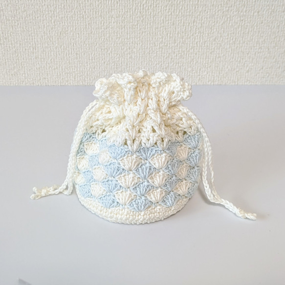 マル  ハンドメイド 巾着袋 楽天市場】【P5倍☆お買い物マラソン期間限定】しじみ巾着 巾着