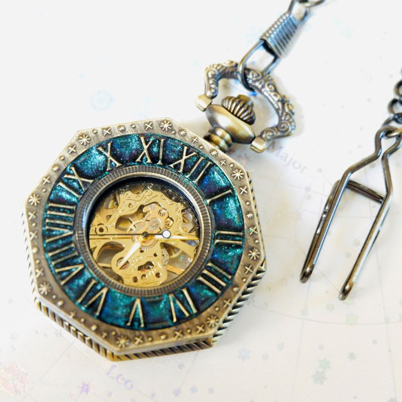 受注制作　手巻き式懐中時計