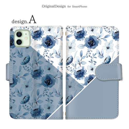 フェイラー花柄手帳型スマホケース ネイビー　専用 フェイラー花柄手帳型スマホケース ネイビー 専用 - メルカリ