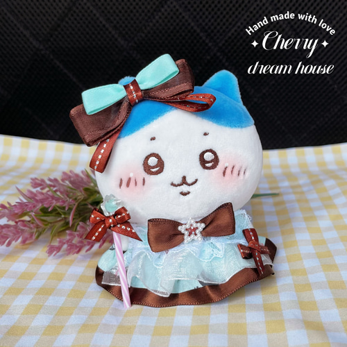 即購入OK‼️チョコミント 着ぐるみ 10cmドール用 着せ替え