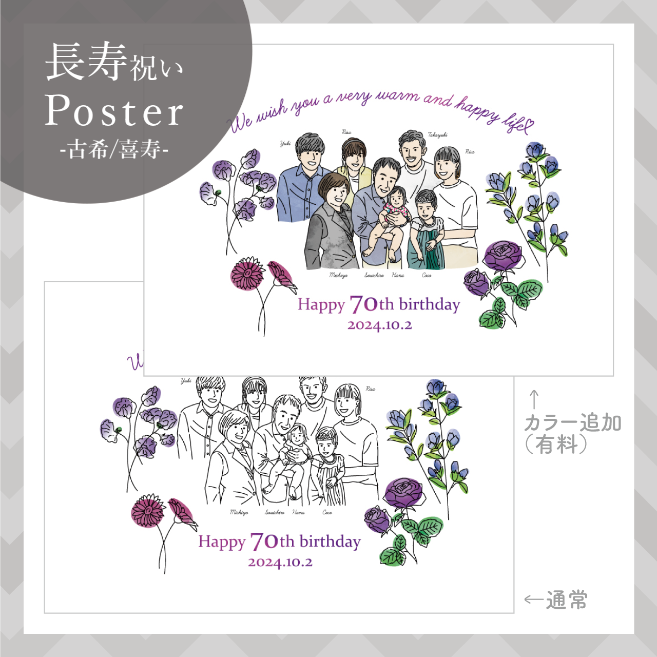 しぃさん喜寿祝い専用ページ