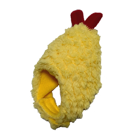 犬猫用コスプレ　エビフライのかぶりもの（帽子） 2枚目の画像