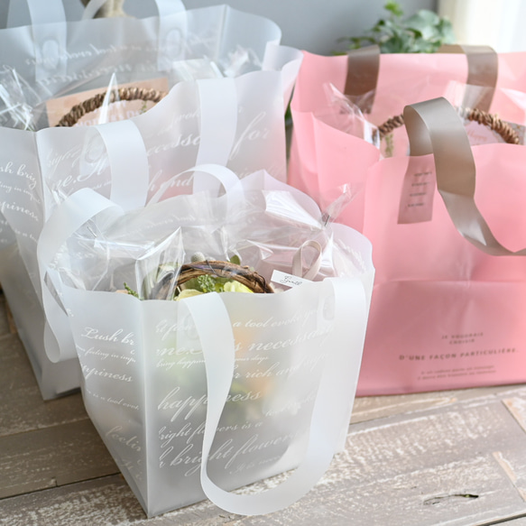 ローズフラワーガーデン＊コーラルピンク お部屋に作る薔薇のお庭のアレンジメント　プリザーブドフラワー 14枚目の画像