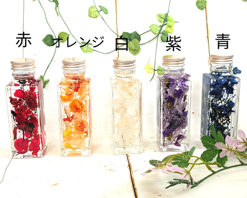 楽天市場】お花屋さんが作るおまかせハーバリウム 選べるカラー