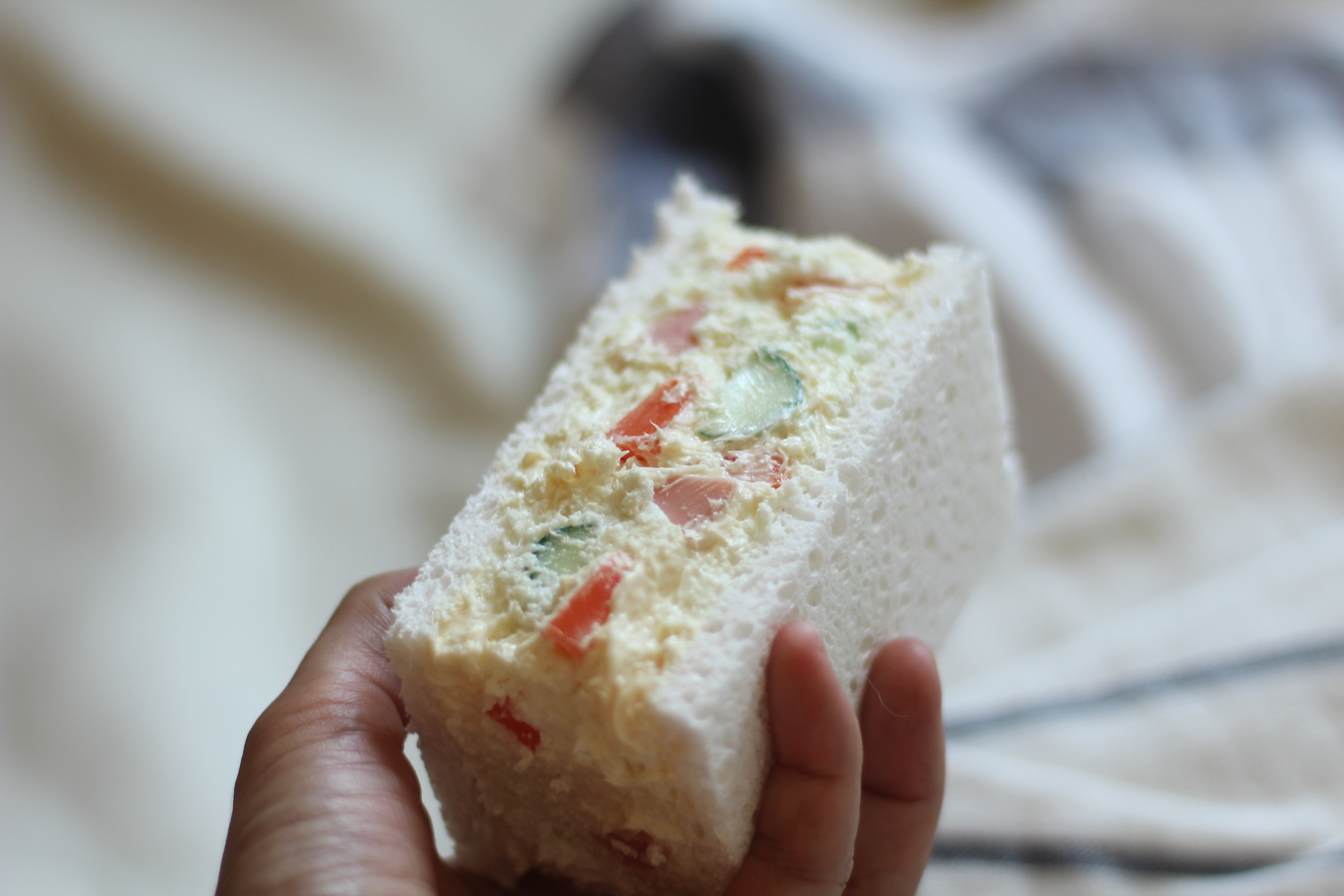 【ポーチ】ポテトサラダ　サンドイッチ