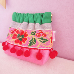 蒂羅爾春季手袋粉紅色 第2張的照片