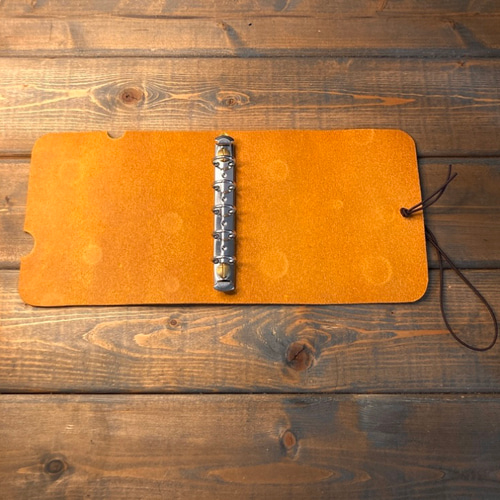 M5スクエア】システム手帳 イタリアンレザー ハンドメイド M5スクエア