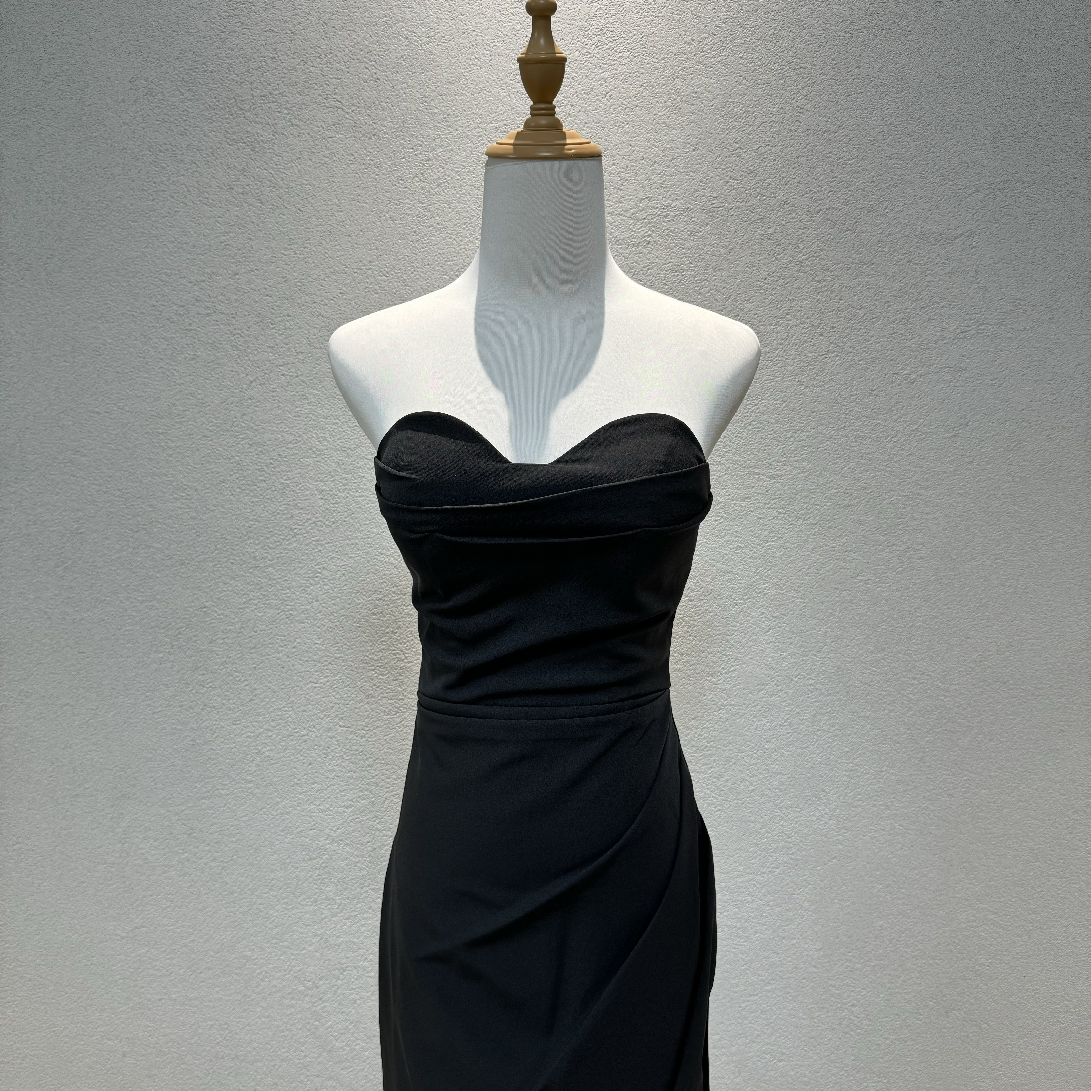 絶対後悔しない！かっこいいドレス　サイトスリット　ファスナー　オーダー可能　グレープ生地　マット　パーティードレス前撮り 20,986円