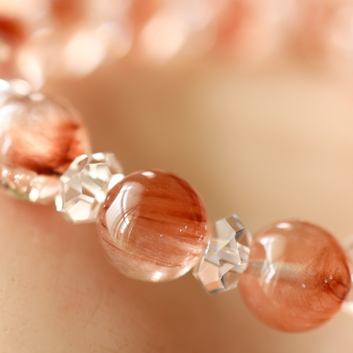 ☆スーパープレミアムブレス☆レッドラビットヘアールチルクォーツ：10