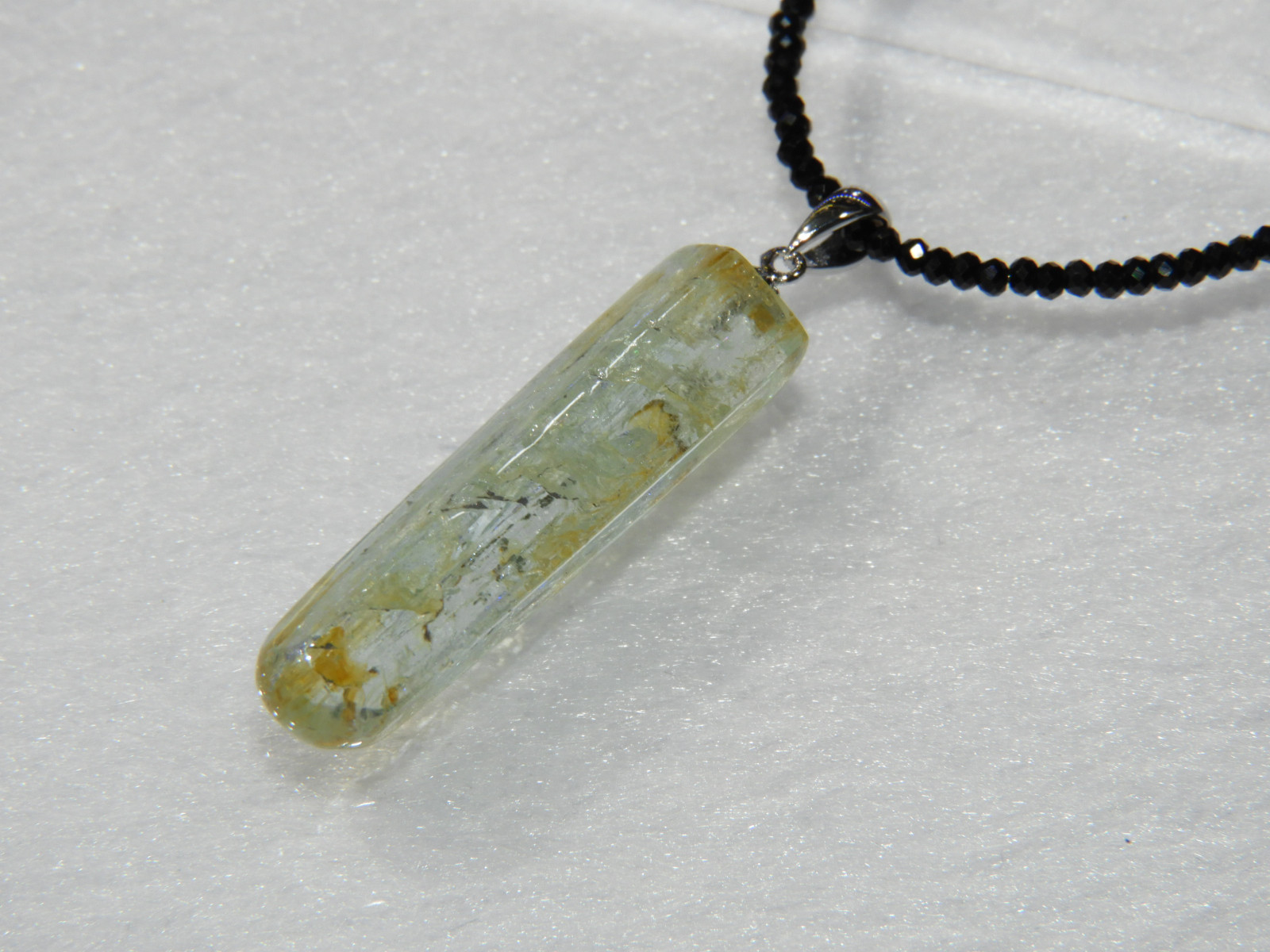 原石感残るナチュラルトパーズ！シルバー925　ハンドメイド　天然石　５