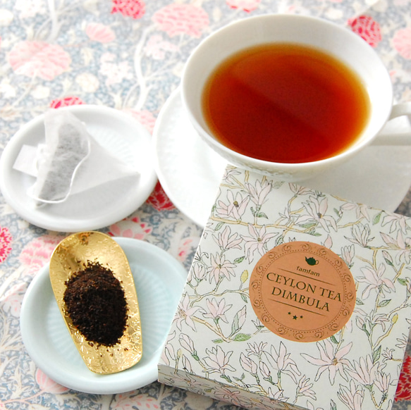 スコーンに合う紅茶 セイロンティー ディンブラ ティーバック10P 1枚目の画像