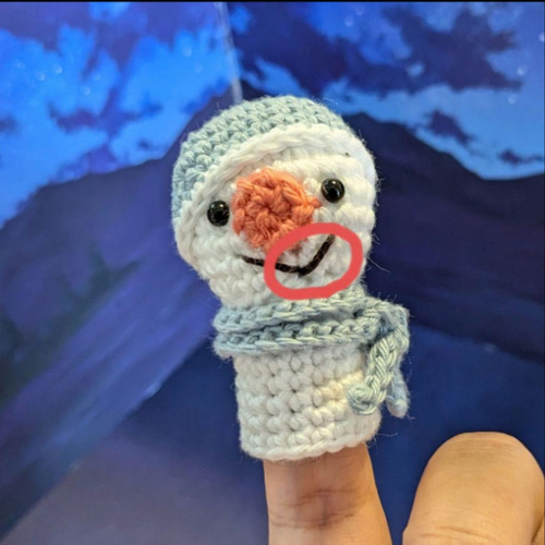 超早割祭2024】あみぐるみ指人形♡クリスマスセット（サンタ、雪だるま