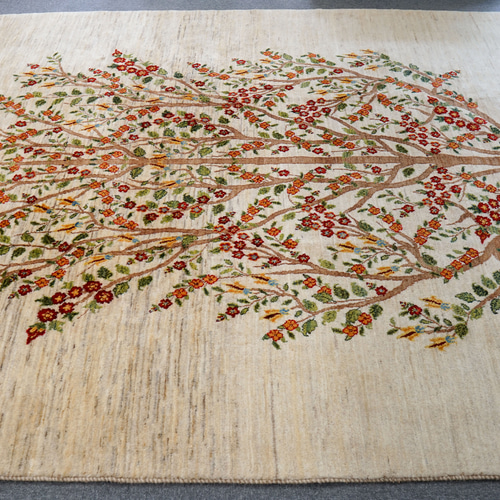 300×200cm ペルシャ 手織り絨毯 カシュクリギャッベ リズバフト 300×200cm ペルシャ 手織り絨毯 カシュクリギャッベ リズバフト