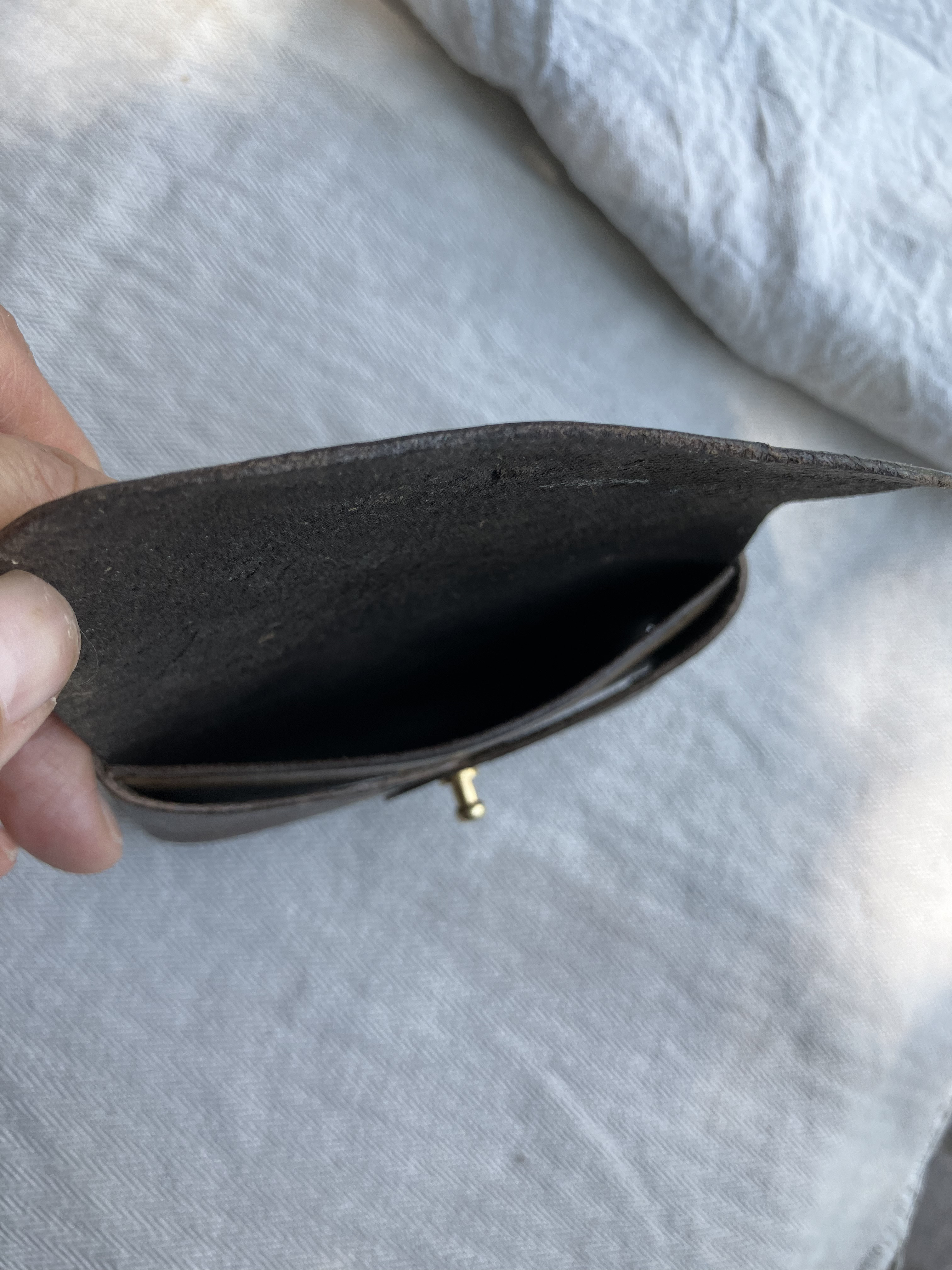 火山灰染めレザーカード&名刺入れ