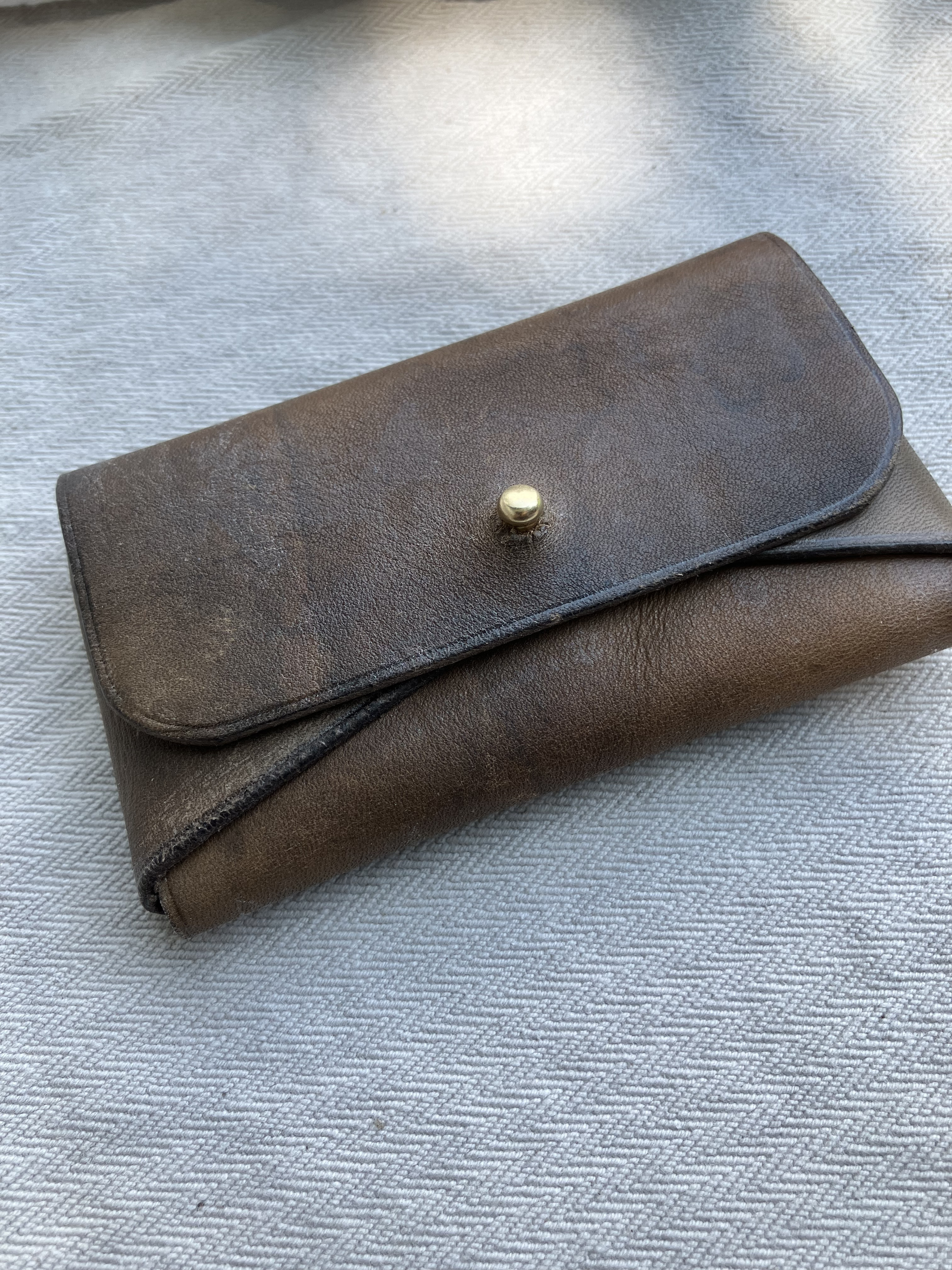 火山灰染めレザーカード&名刺入れ