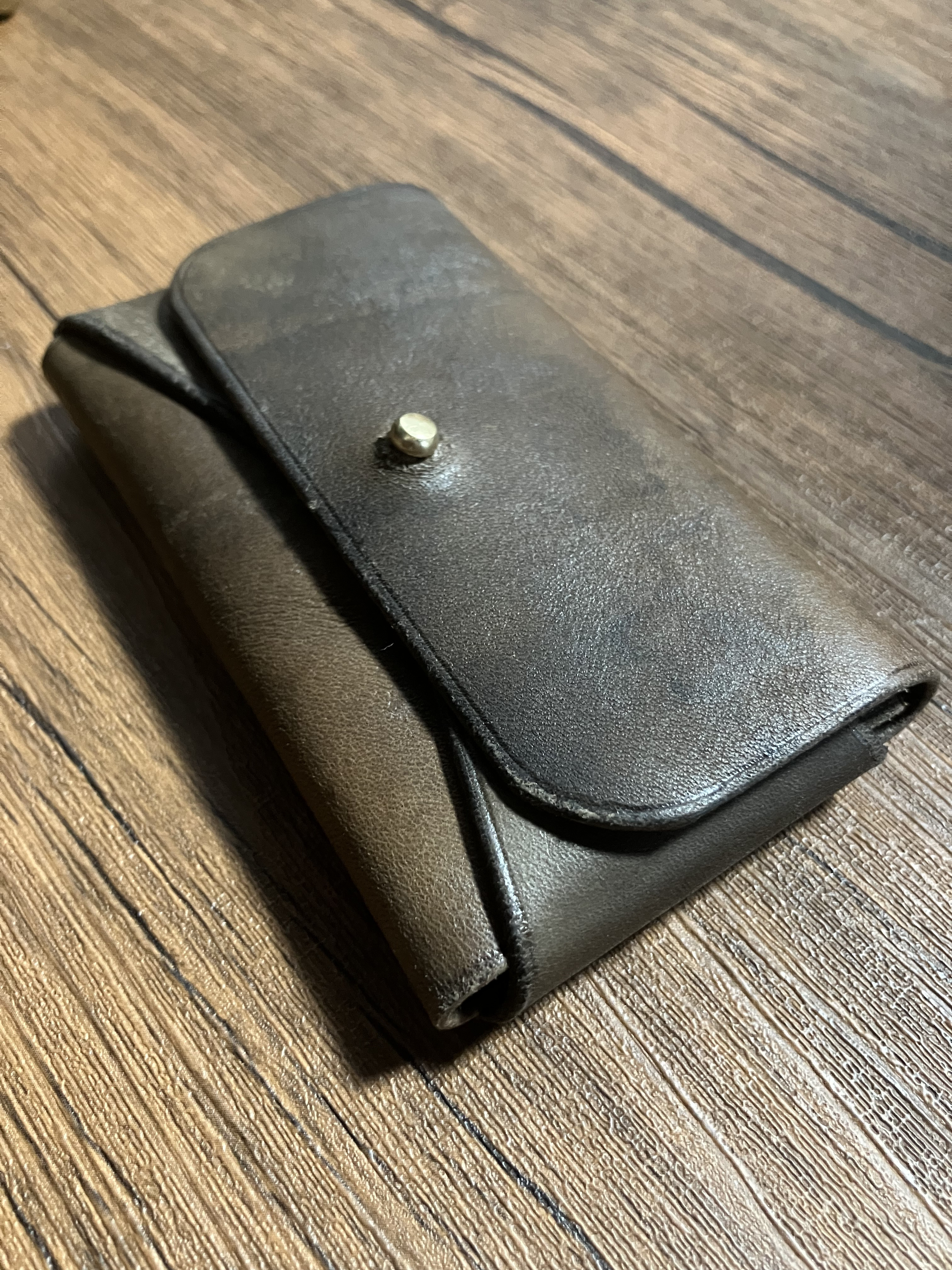 火山灰染めレザーカード&名刺入れ