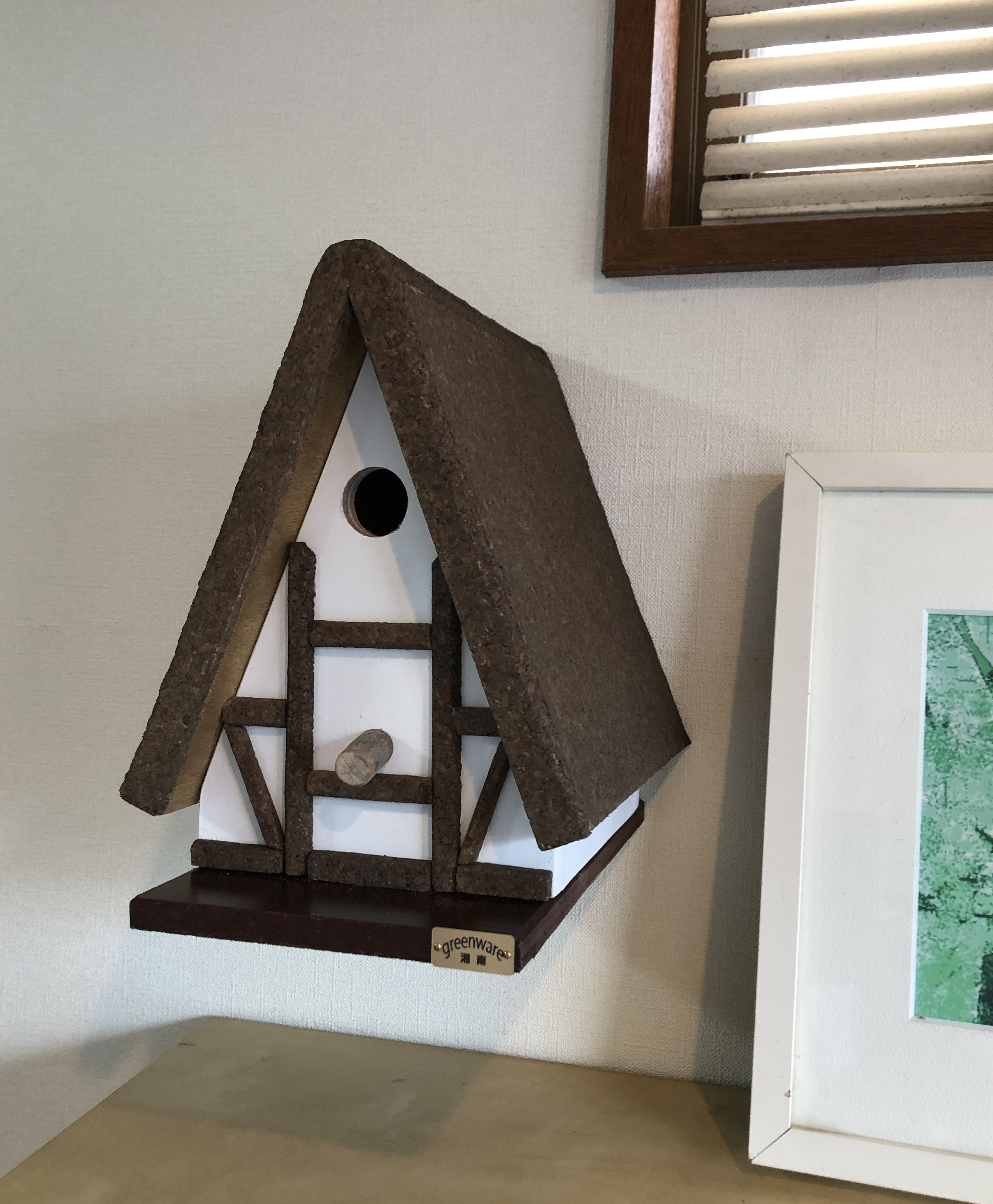 コッツヲルズ風　バードハウス　シジュウカラ向け