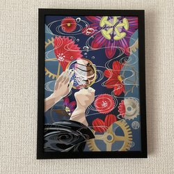 絵の受注生産】縁 B4サイズ 絵画 しゅーな 通販 18132869｜Creema