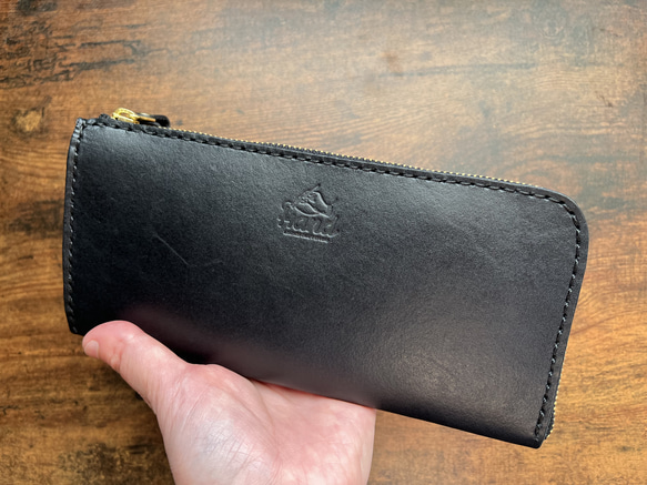 L字ファスナー長財布 長財布 手作り革工房〜Hand〜 通販