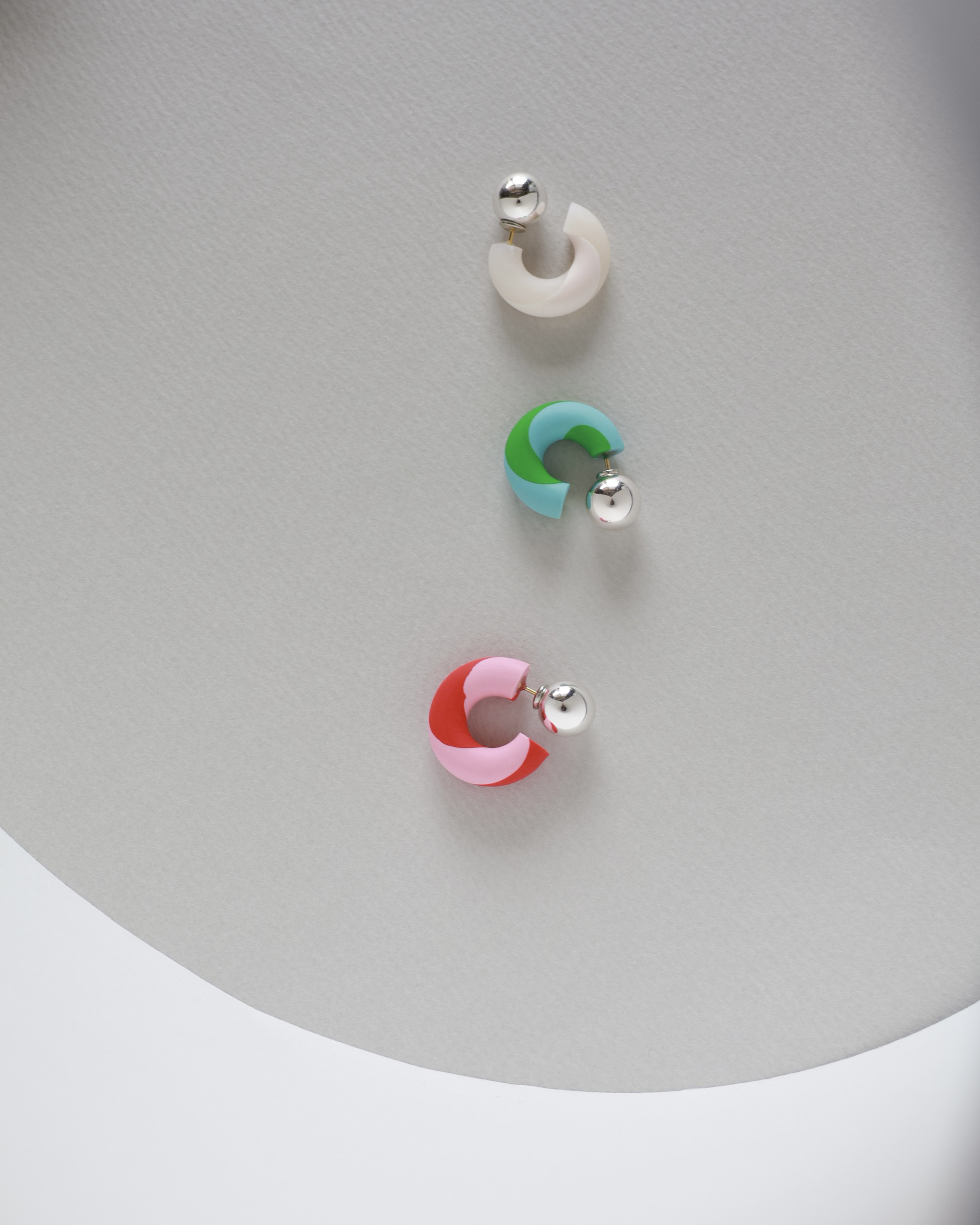 CANDY HOOP  カラフル　フープピアス