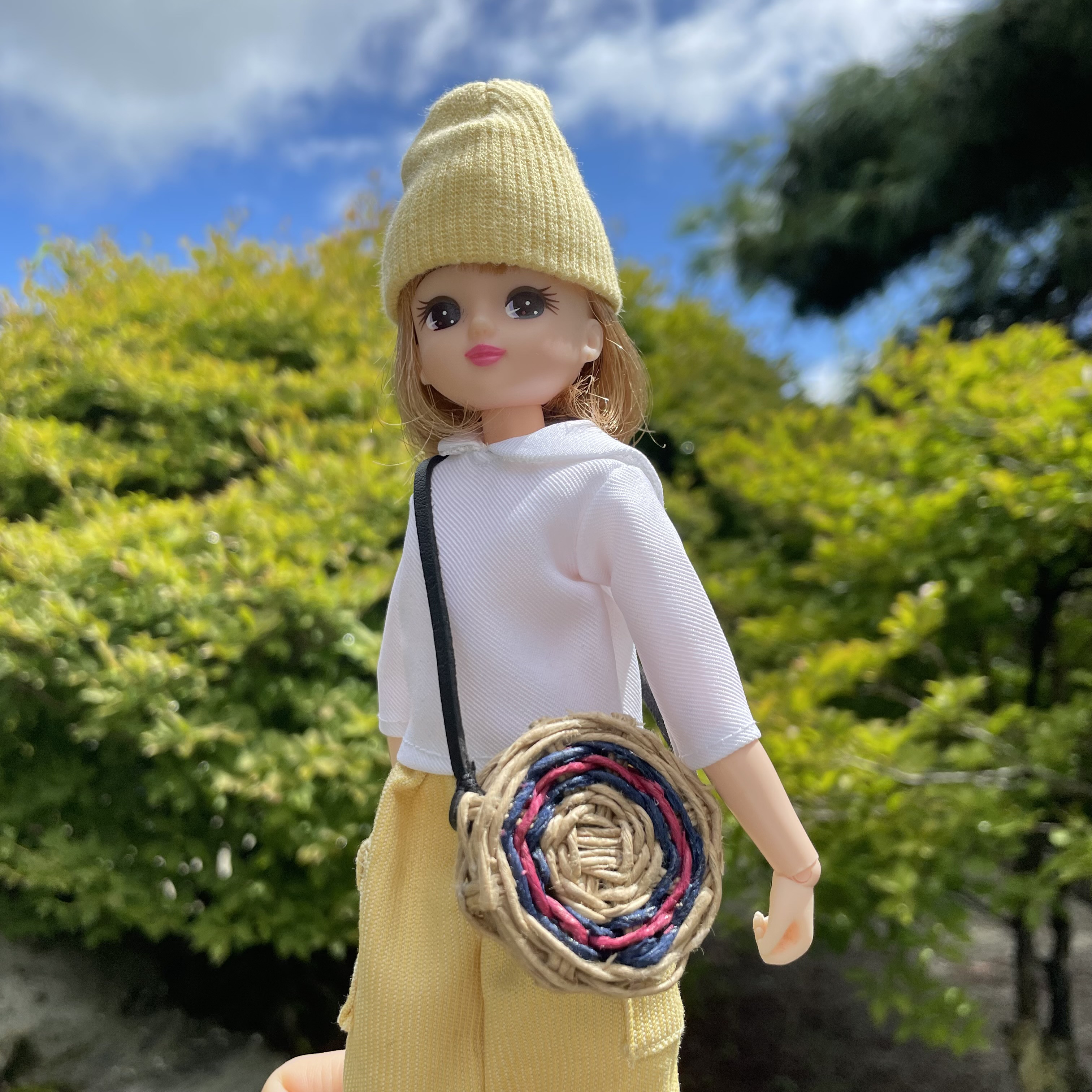 超格安一点 バラ売り可 レトロかごバック　リカちゃん　ブライス 人形