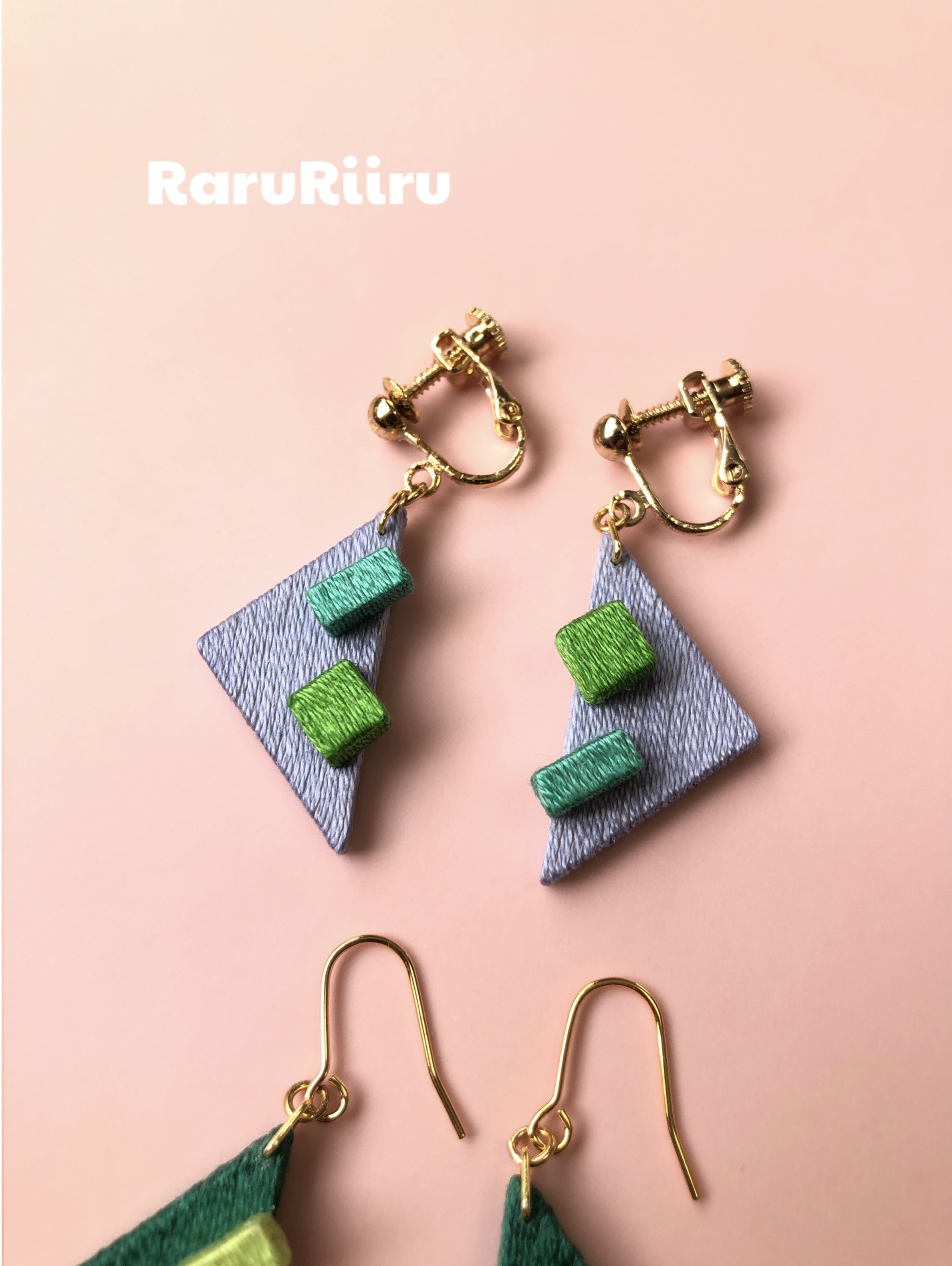 Triangle／Blue／No.001