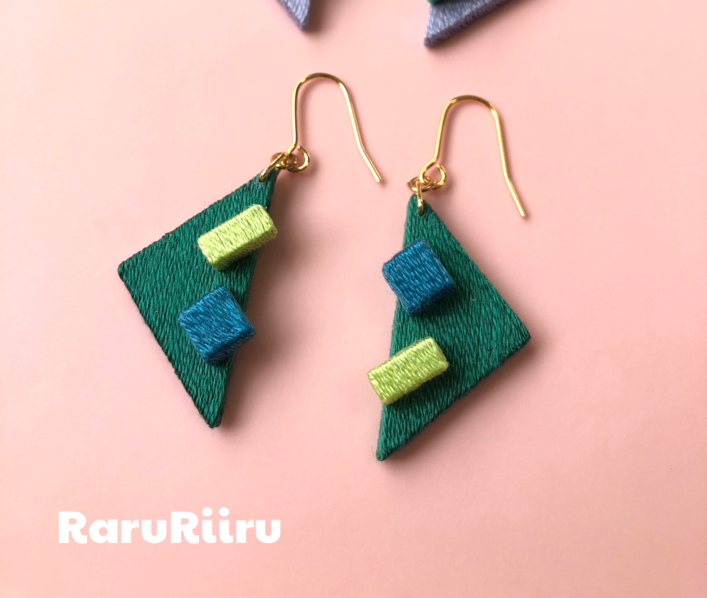 Triangle／Green／No.002