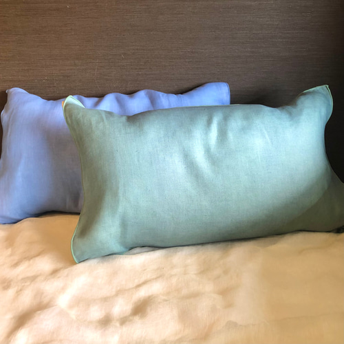 2枚セット　ヘンプ枕カバー　普通地　ヘンプ100% 快眠　99%抗菌 防臭　麻 ヘンプ枕カバー 普通地 ヘンプ100% 快眠 電磁波対策 寝具 安眠
