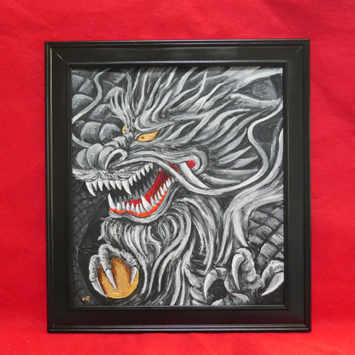 油絵 油彩 油彩画 絵 絵画【黒龍】 絵画 HR 通販 18133397 油絵 油彩 油彩画 絵 絵画【黒龍】 絵画 HR 通販 18133397