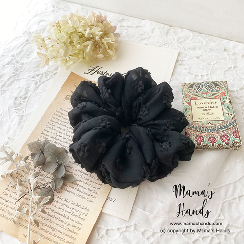 残1点⭐️10点売れました⭐️おしゃれな 柔らか フロッキー 黒